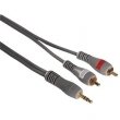 Kabel JACK 3,5MM - 2xCINCH 1,5M TECHLINE