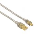 Kabel USB 2.0 USB A - miniUSB B 1.8m