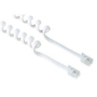 Kabel telefoniczny 4p4c biały 5m 