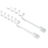Kabel telefoniczny 4p4c biały 1.5m 