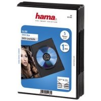DVD Slim Box czarny 5SZT. 