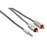 ADAPTER ALU-LINE 3,5 JACK WTYK -2xCINCH WTYK