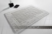 Dywanik łazienkowy MOCA Design srebrny 