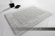 Dywanik łazienkowy MOCA Design srebrny 