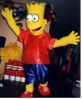Strój reklamowy - Bart Simpson 