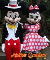 Maskotki reklamowe - Miki & Minnie Silver Karnival 