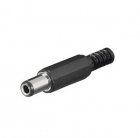 Wtyk DC jack 2.1mm WM 