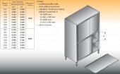 SZAFA PRZELOTOWA LO 509 - 1000x600x2000 