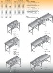STÓŁ ZLEWOZMYWAKOWY 2-ZBIORNIKOWY LO 231 - 2400x700 