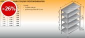 REGAŁ Z PÓŁKAMI STAŁYMI PERFOROWANYMI LO 604 - 800x600 