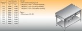 STÓŁ ROBOCZY Z SZUFLADAMI I PÓŁKĄ LO 127 1100/600 