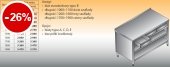 STÓŁ ROBOCZY Z SZUFLADAMI I SZAFKĄ OTWARTĄ LO 128 1000/600 