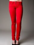 Spodnie Spodnie H000046 red 