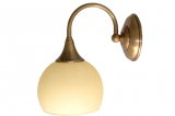 Kinkiet mosiężny JBT Stylowe Lampy WKMB/W39/1 