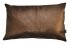 Lederkissen Spark kupferfarben 50x30