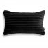 Cordian Schwarzes Dekokissen 50x30  Prestige Line