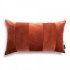Stripes oranges dekoratives Kissen 50x30 ZERO WASTE