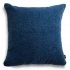 Cozy Großes Marineblaues Bouclé-Dekokissen 50x50