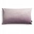 Velvet hellviolettes Dekokissen 50x30 cm