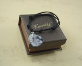 Bransoleta Srebro Serce 3 GRAWER Zdjecia+Etui 
