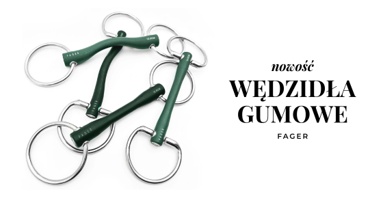 Nowe wędzidła gumowe Fager - komfort i precyzja w kontakcje