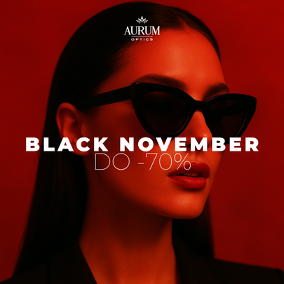 Baner z linkiem do https://aurum-optics.pl/black-november-2025 