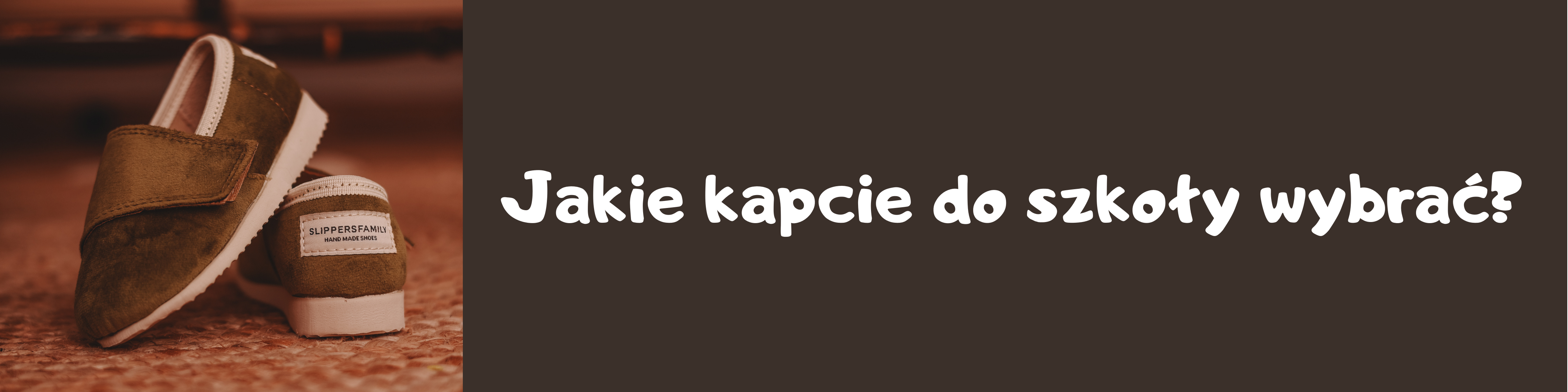 kapcie do szkoły