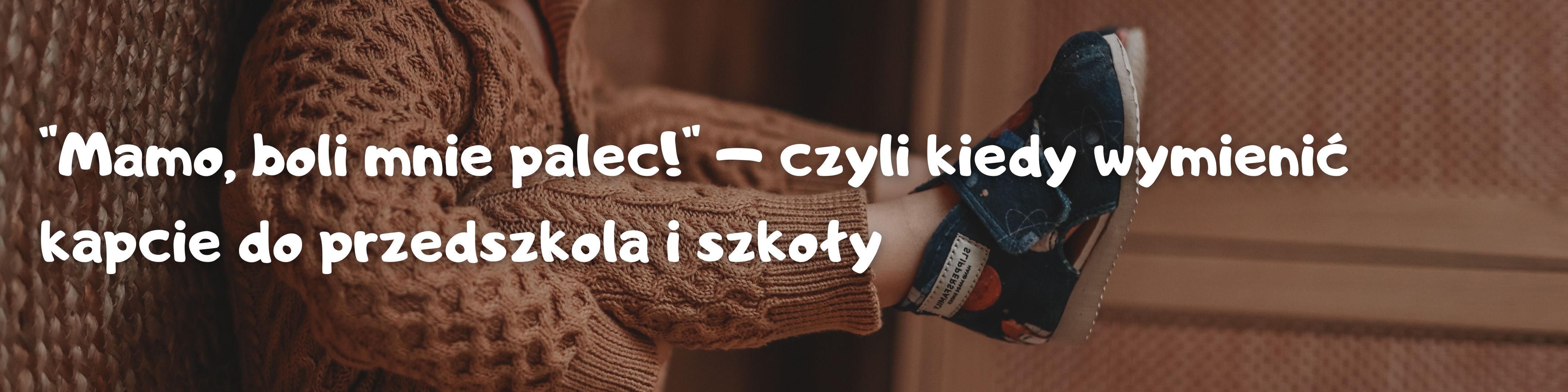 kapcie do przedszkola