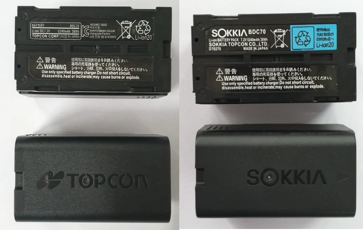 SOKKIA BDC70, BDC58, TOPCON BDC70, BDC58