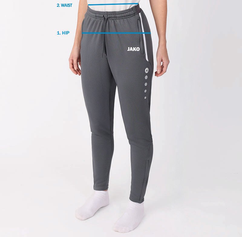 tabela rozmiarów spodni damskich