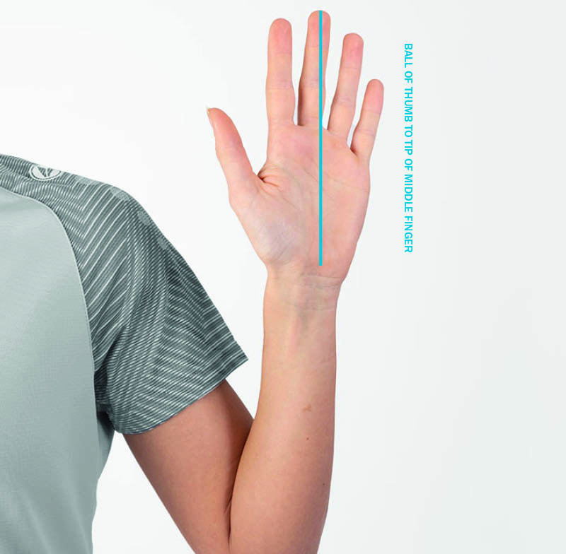 tabela rozmiarów rękawic