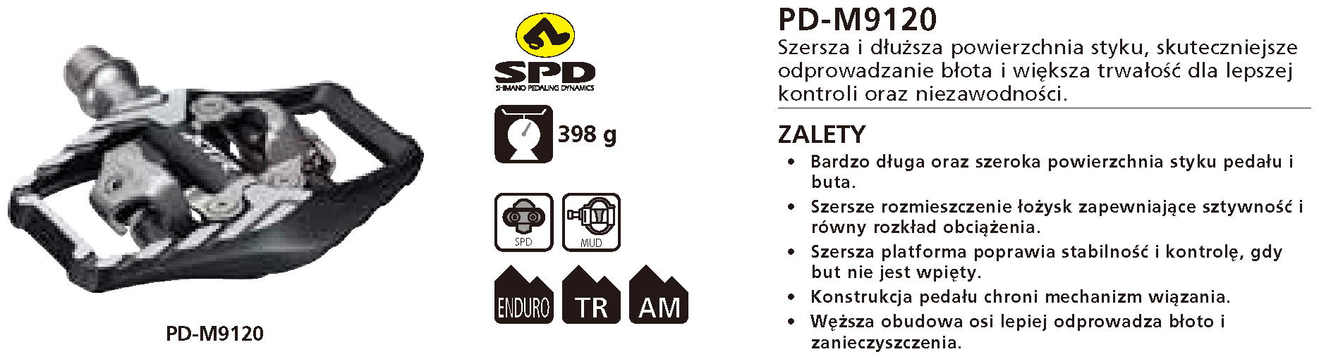 Pedały Shimano XTR SPD PD-M9100