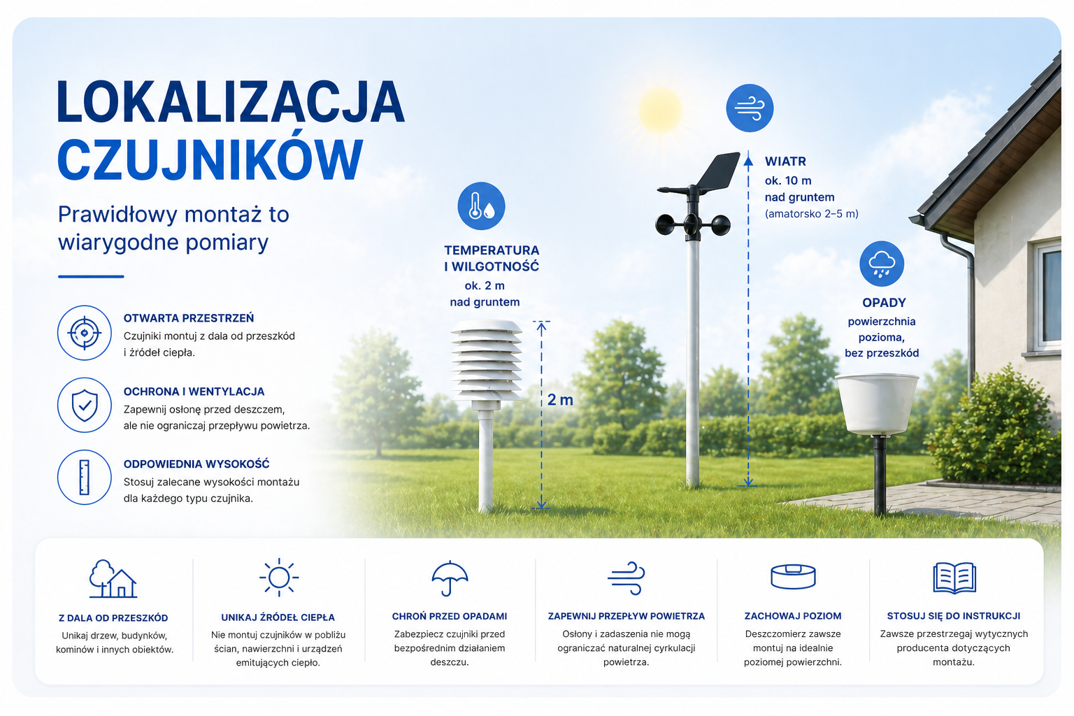 Lokalizacja czujników – prawidłowy montaż to wiarygodne pomiary