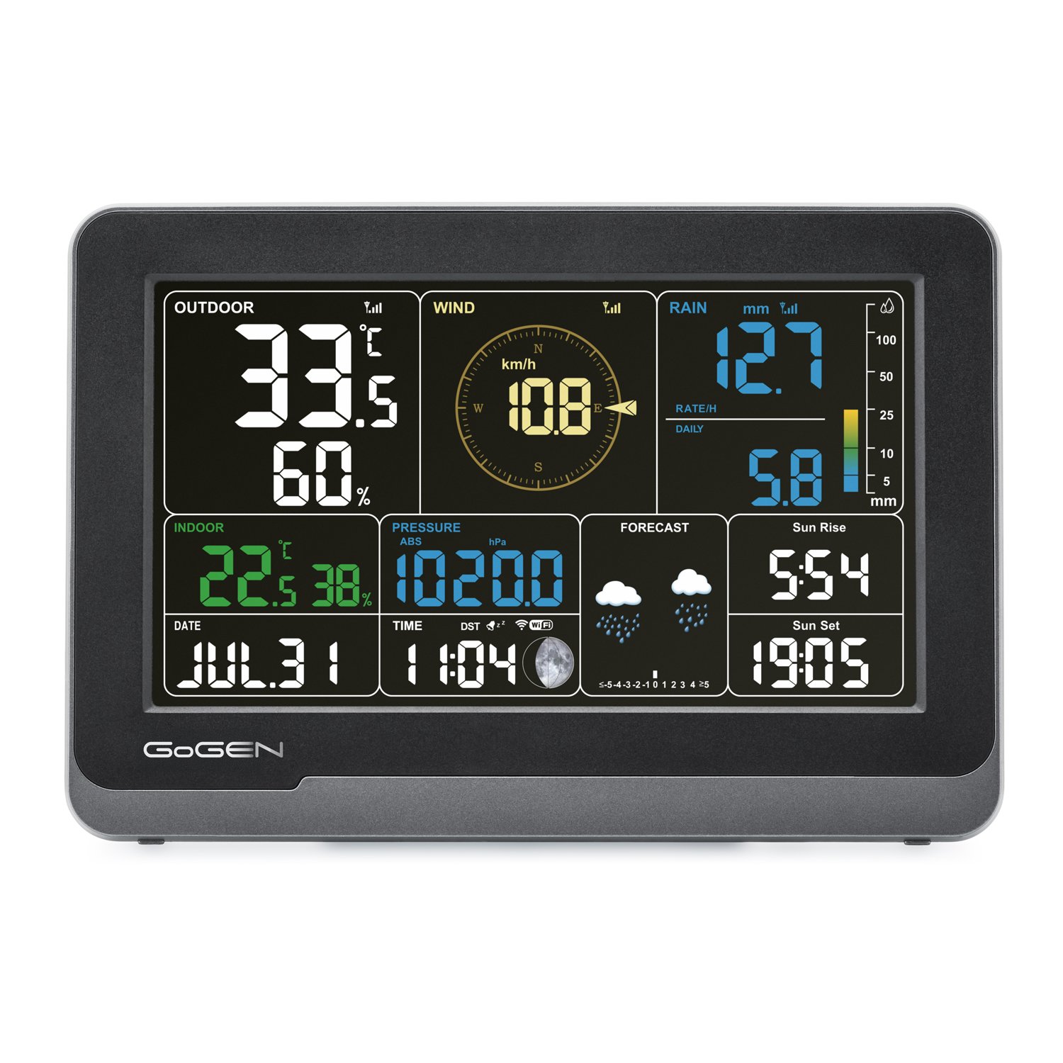 Stacja meteorologiczna GoGEN ME 9900 – widok produktu