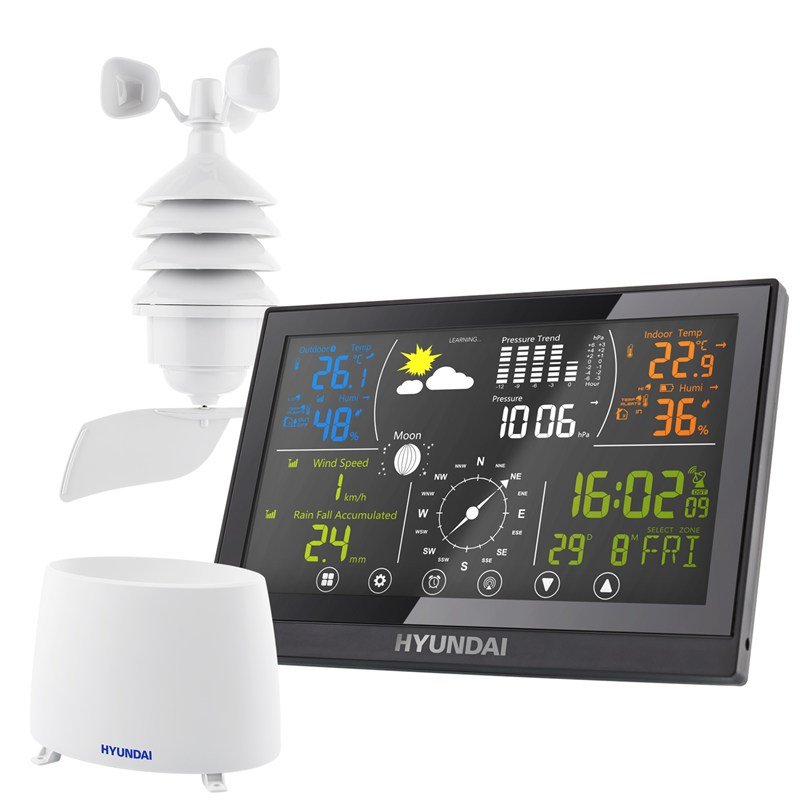 Bezprzewodowa stacja meteorologiczna Hyundai WSP 5100 RWIND