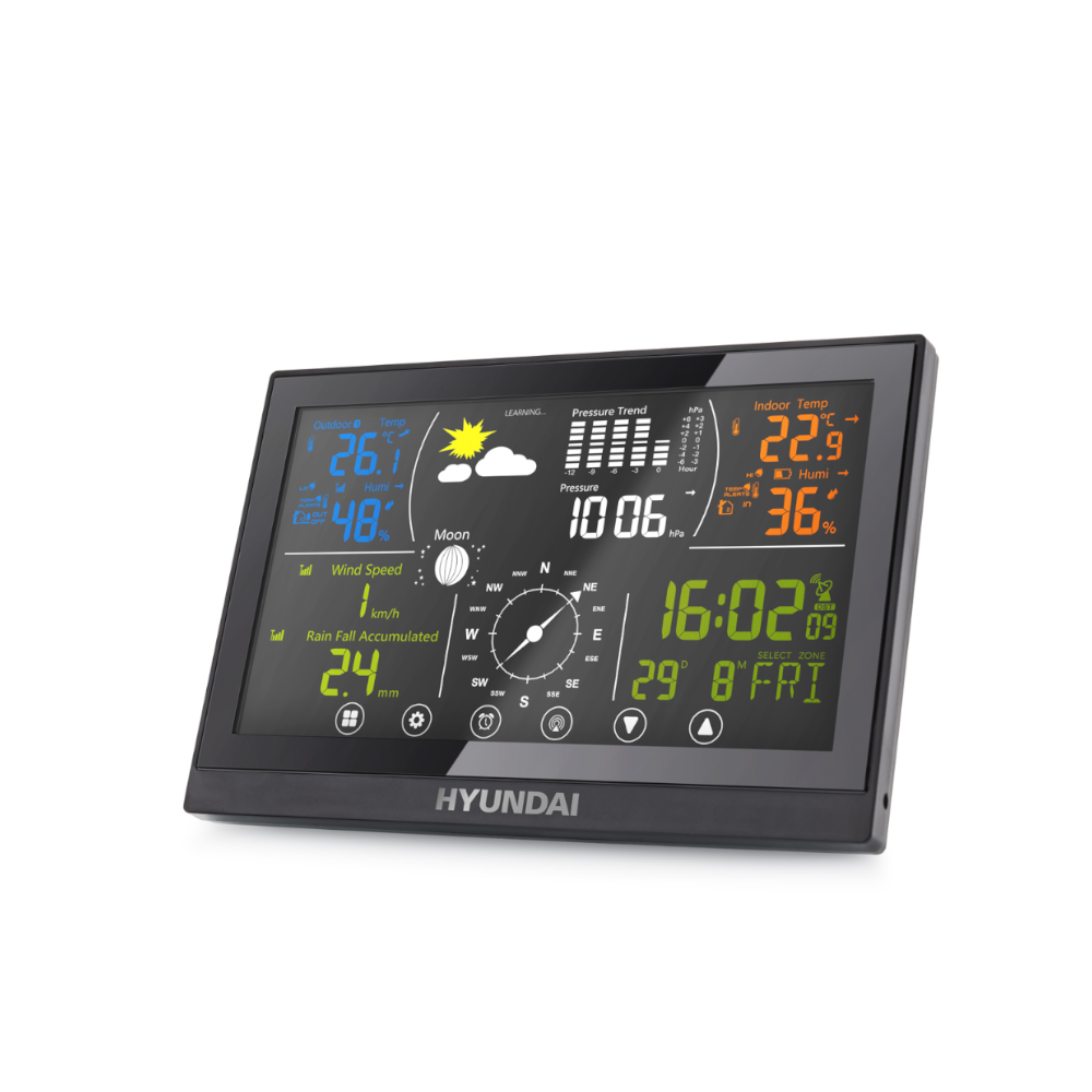 Stacja meteorologiczna Hyundai WSP 5100 RWIND – funkcje i budowa