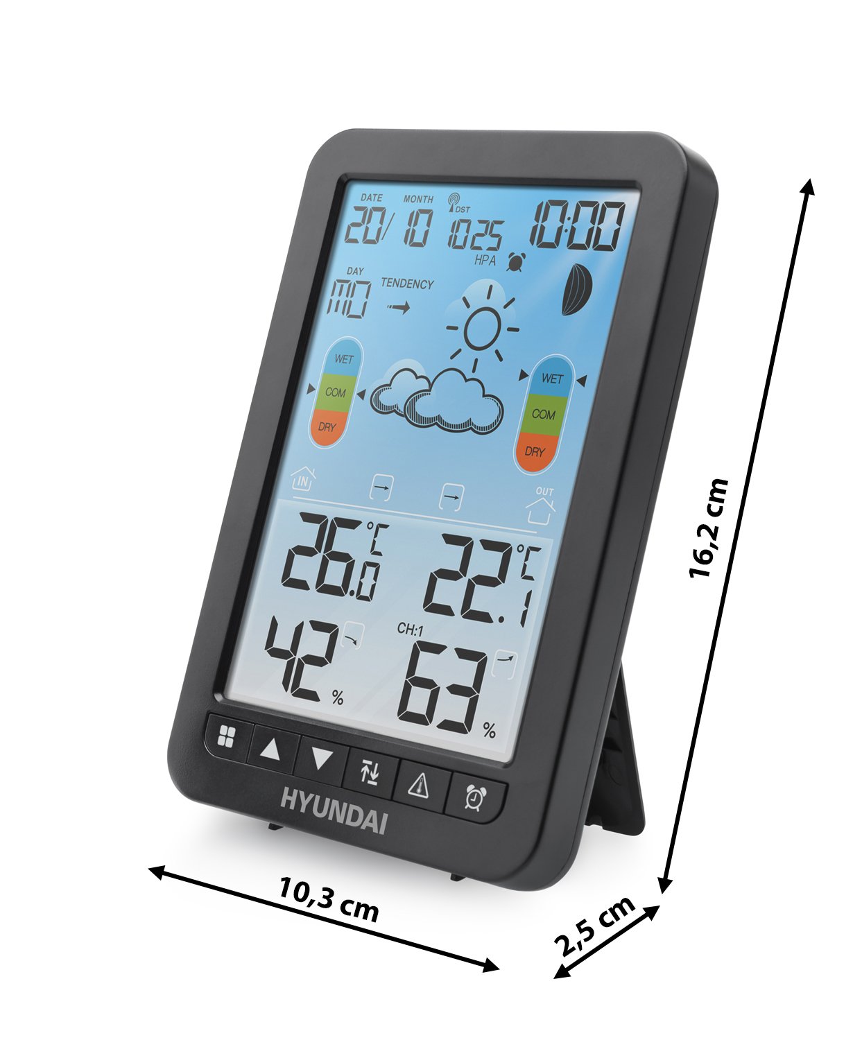 Bezprzewodowa stacja meteorologiczna Hyundai WS 2420