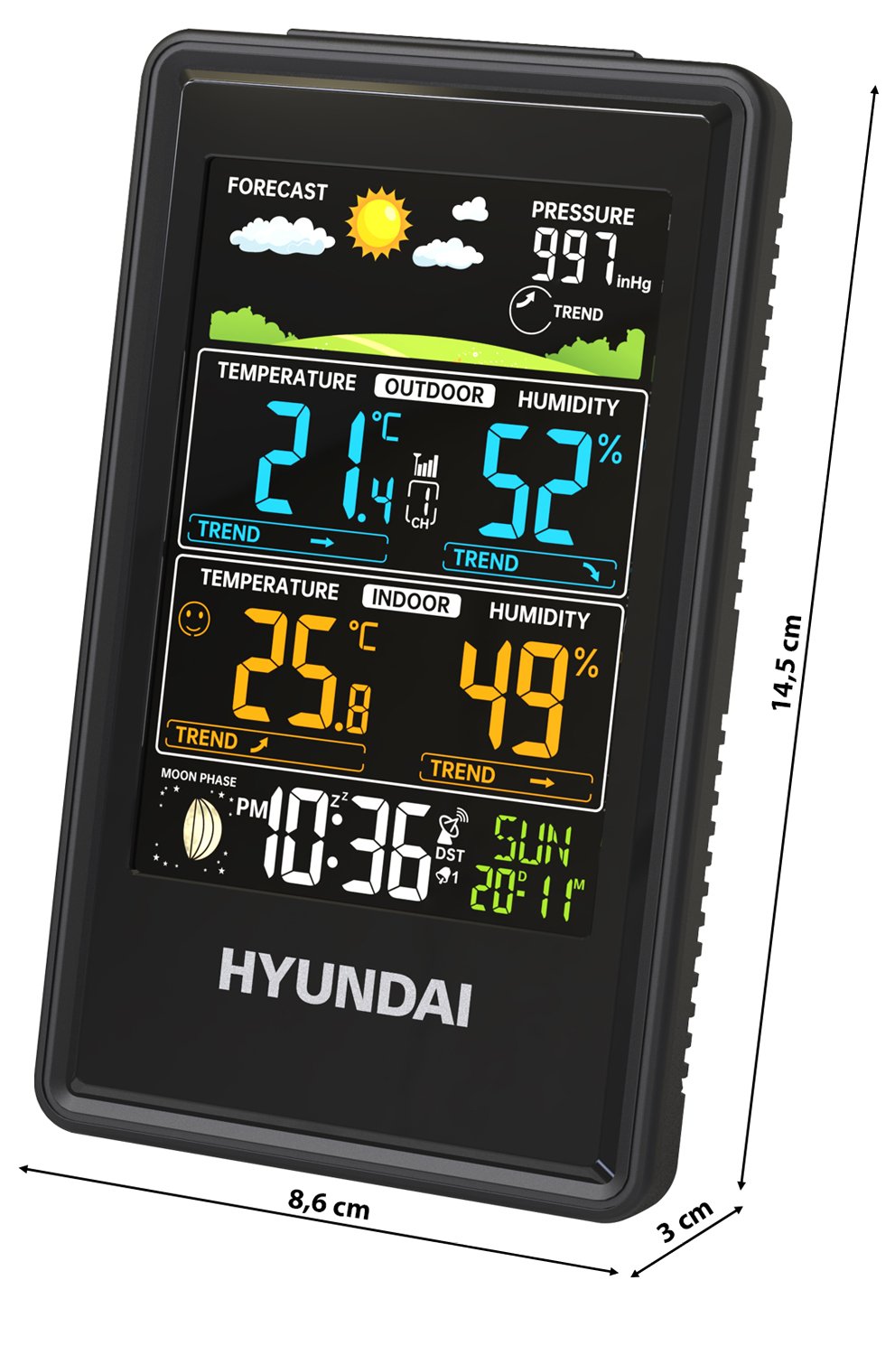 Bezprzewodowa stacja meteorologiczna Hyundai WS 2350