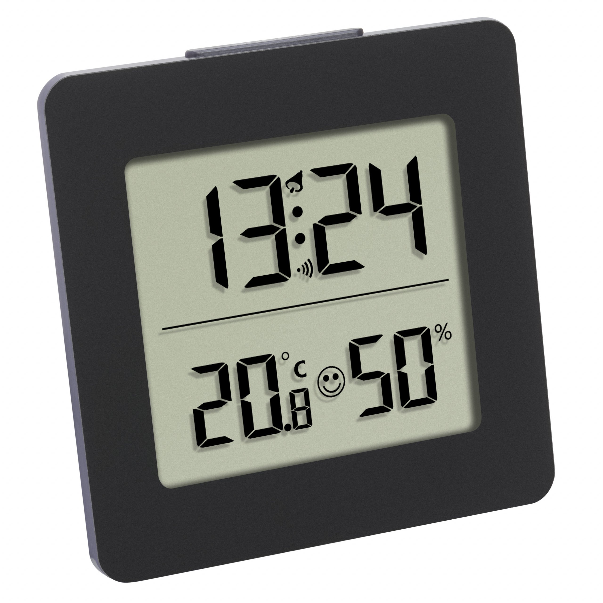 Zegar elektroniczny z termohigrometrem TFA 30.5038.02 – kluczowe cechy