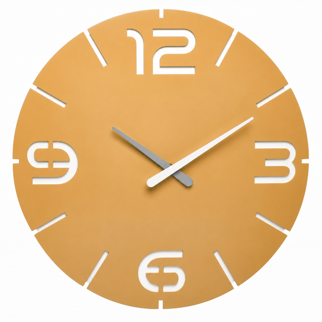 Zegar ścienny TFA 60.3536.07 CONTOUR Sunny Yellow