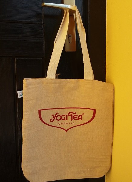 Jutowa torba Yogi Tea