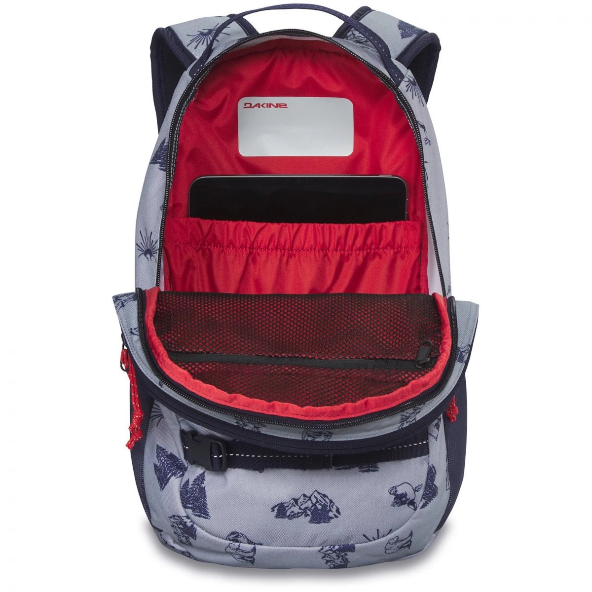 plecak dakine mission 18l widok na komorę główną