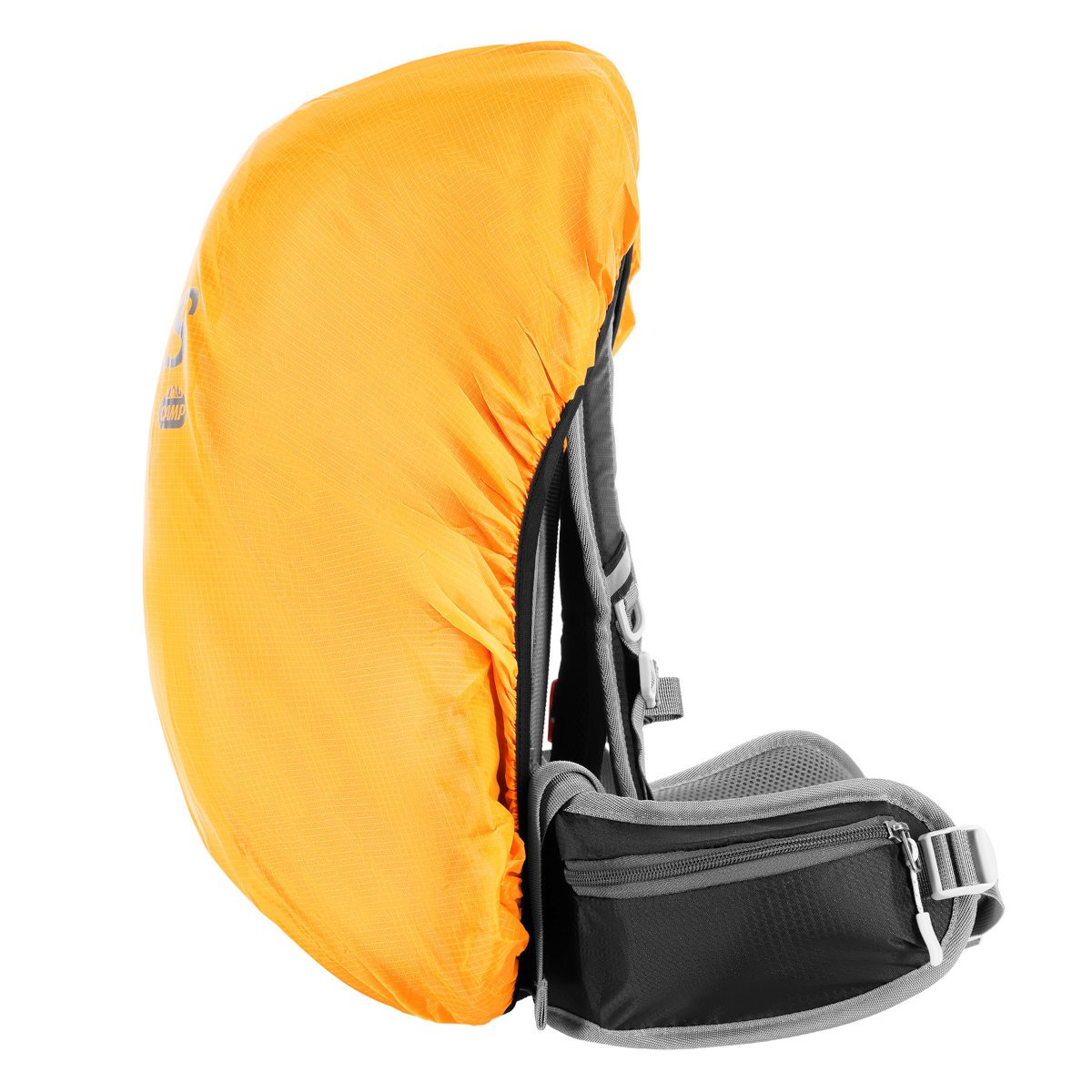 zintegrowany pokrowiec przeciwdeszczowy na plecak