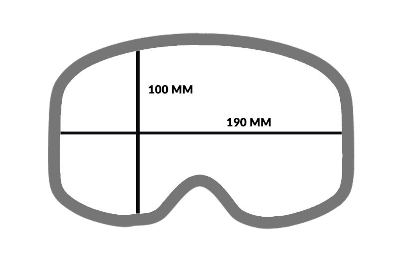 wymiary gogli triput racer
