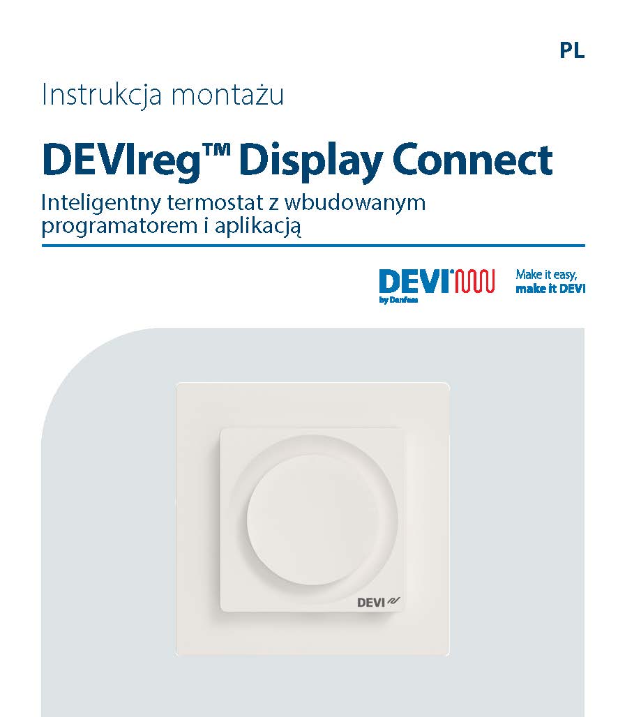 Termostat DEVIreg Display Connect | 140F1162