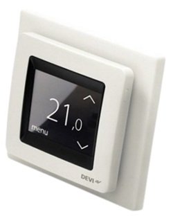 Termostat z ekranem dotykowym DEVIreg Touch biały 140F1064