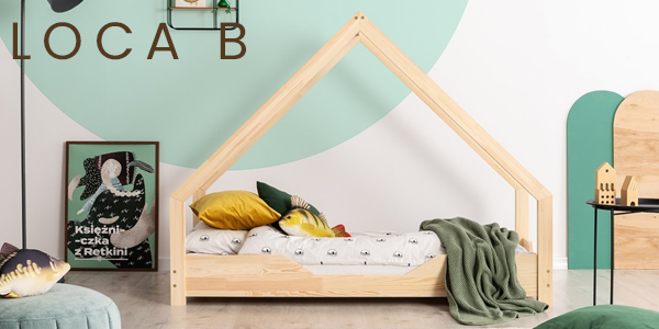 Łóżko drewniane piętrowe Loca B
