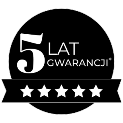 5 lat gwarancji