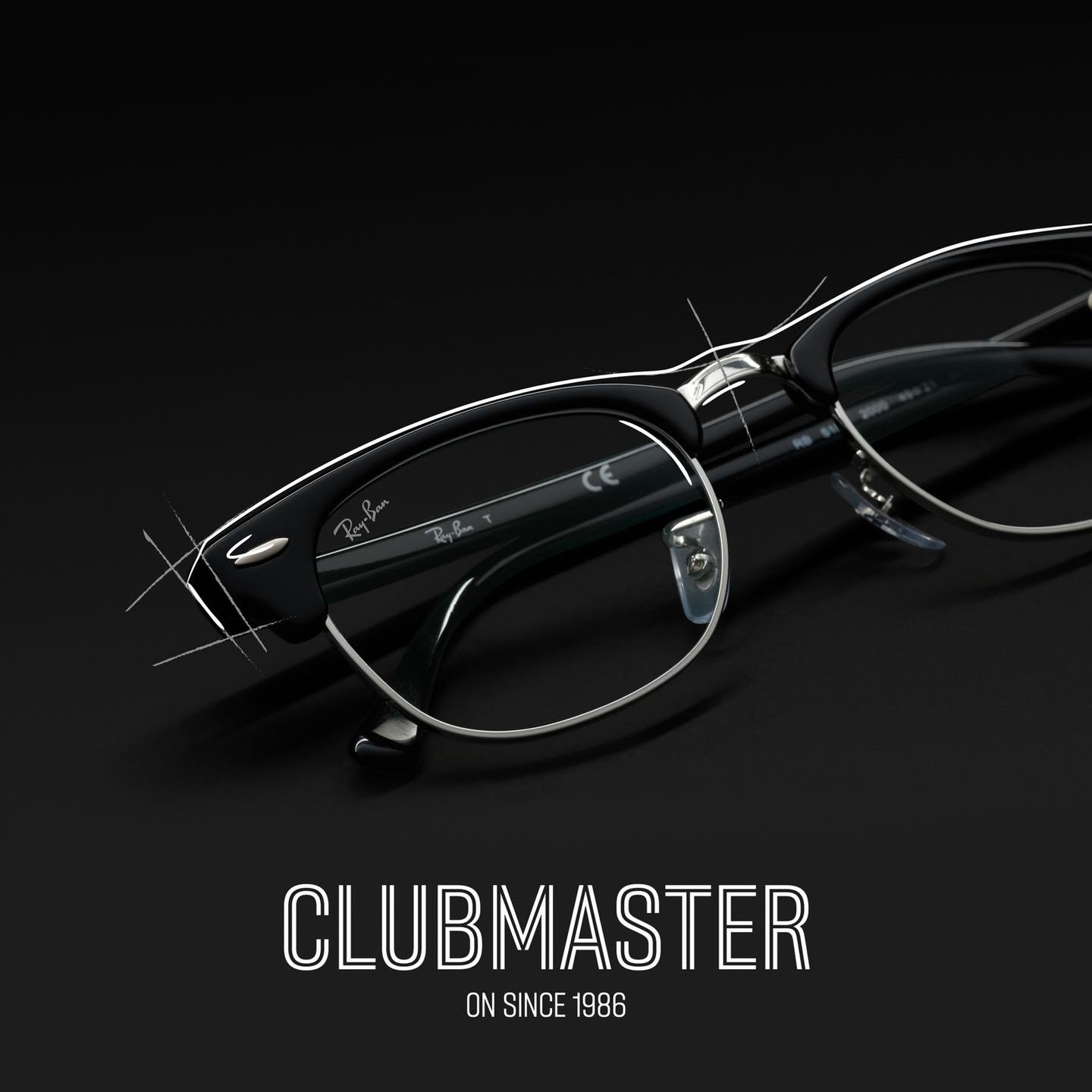Clubmaster – szykowne okulary przeciwsłoneczne