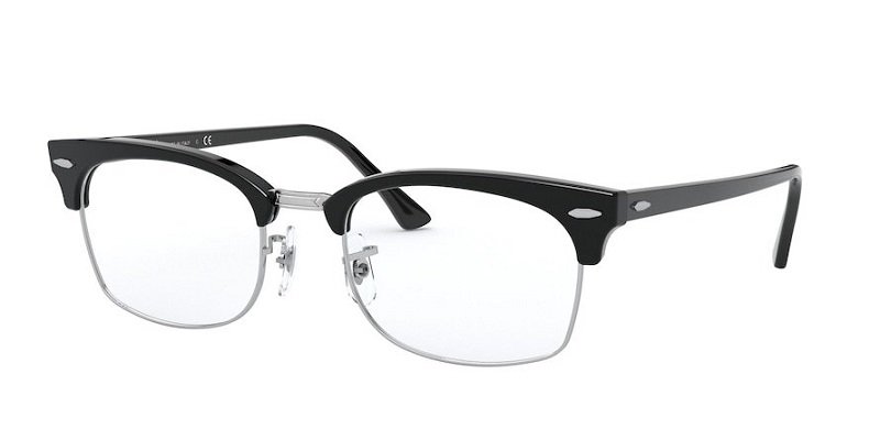 Clubmaster Square – kwadratowe okulary korekcyjne